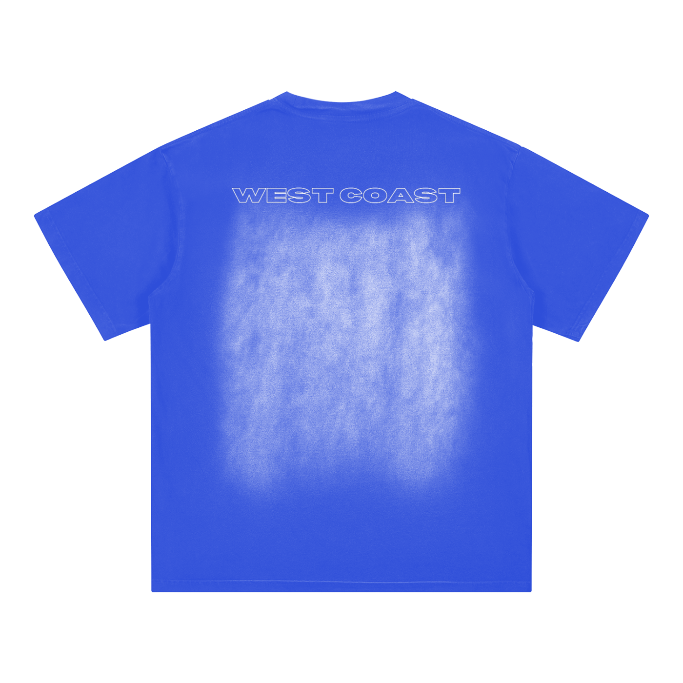 Ocean Blue Summertime in the LBC Washed T-Shirt