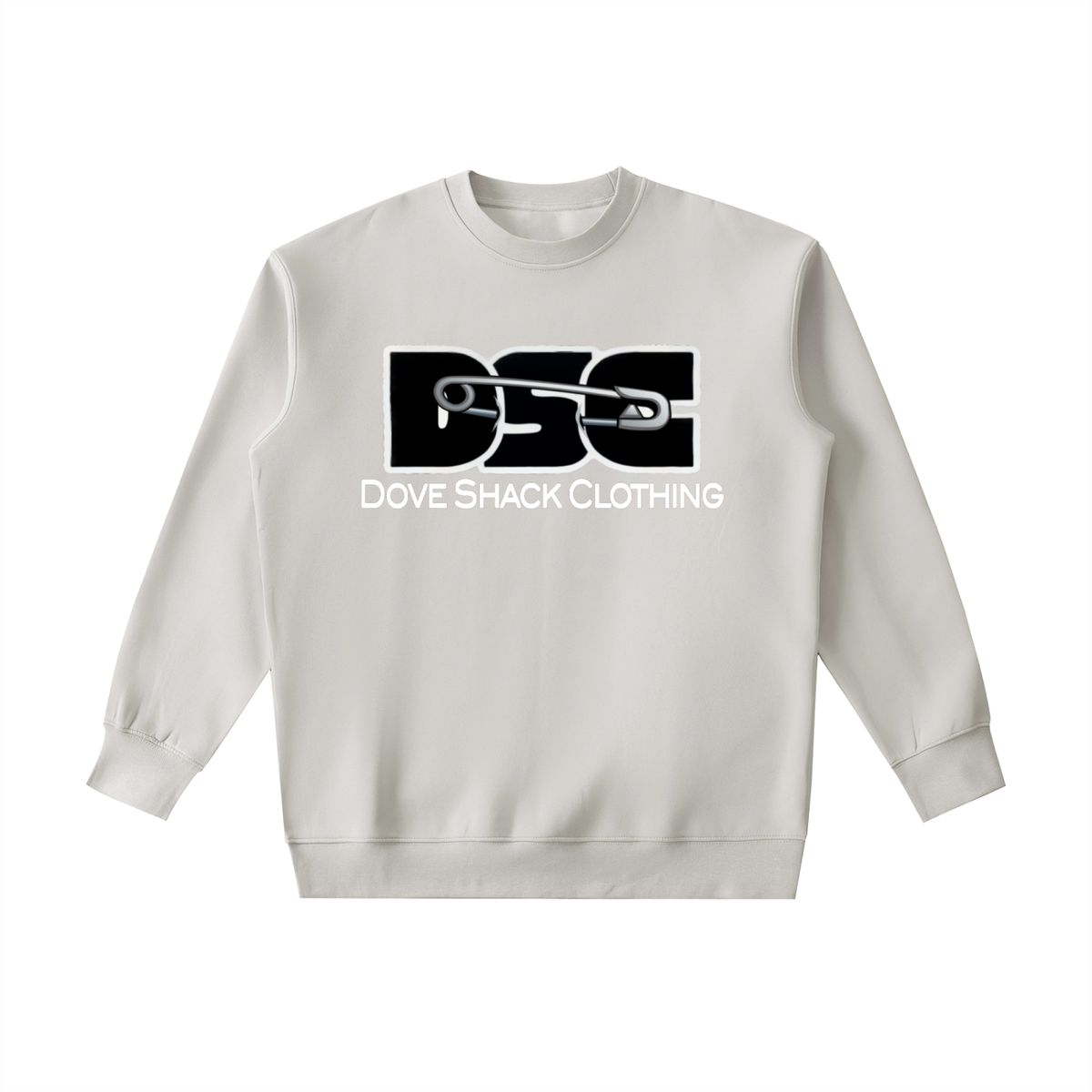 Dove Shack Clothing Logo Essential Heavyweight Crewneck Sweatshirt