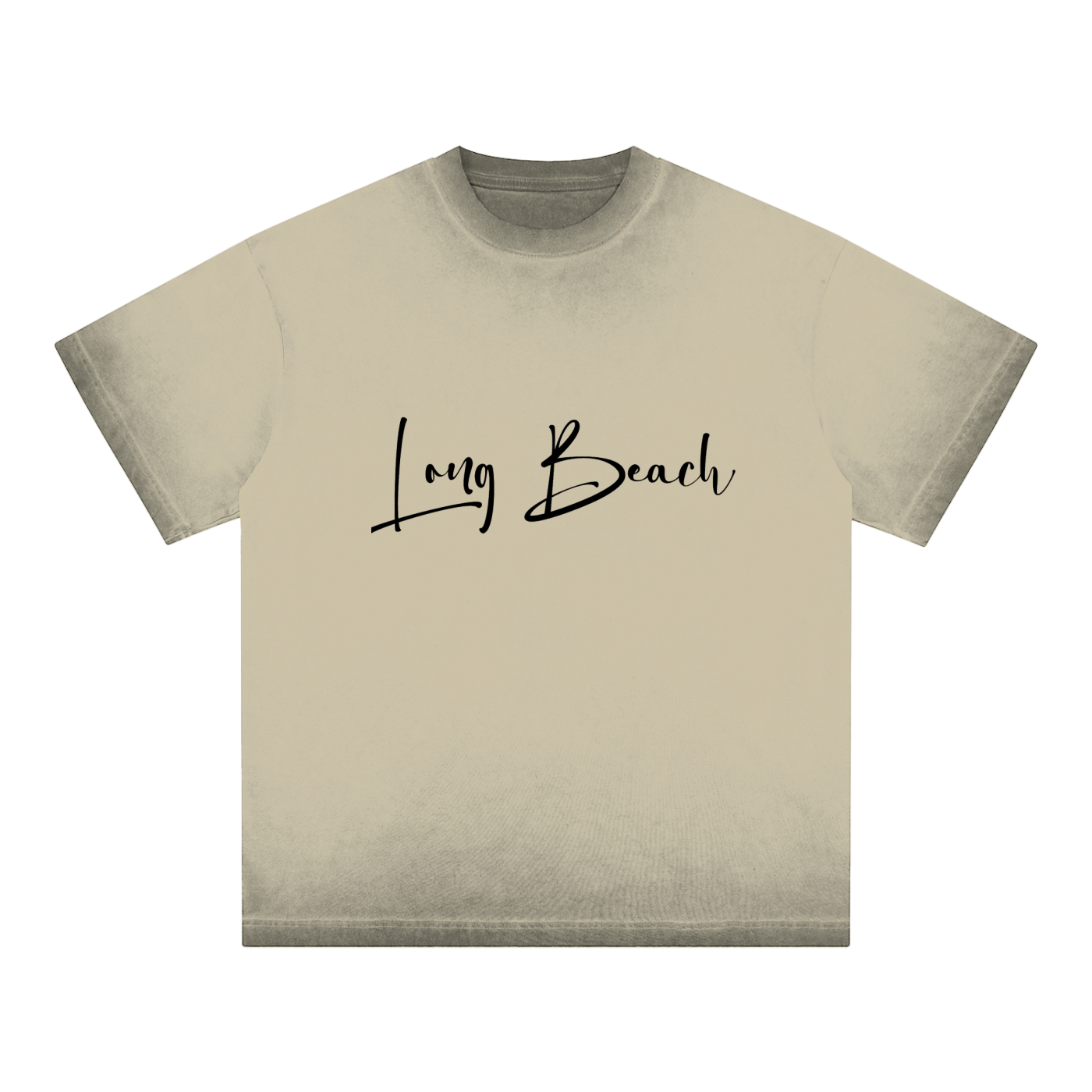 Long Beach Casual Wear - Reverse Dyed T-shirt