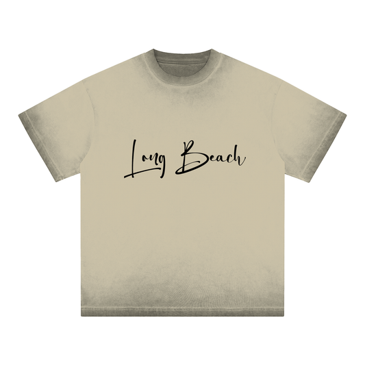 Long Beach Casual Wear - Reverse Dyed T-shirt