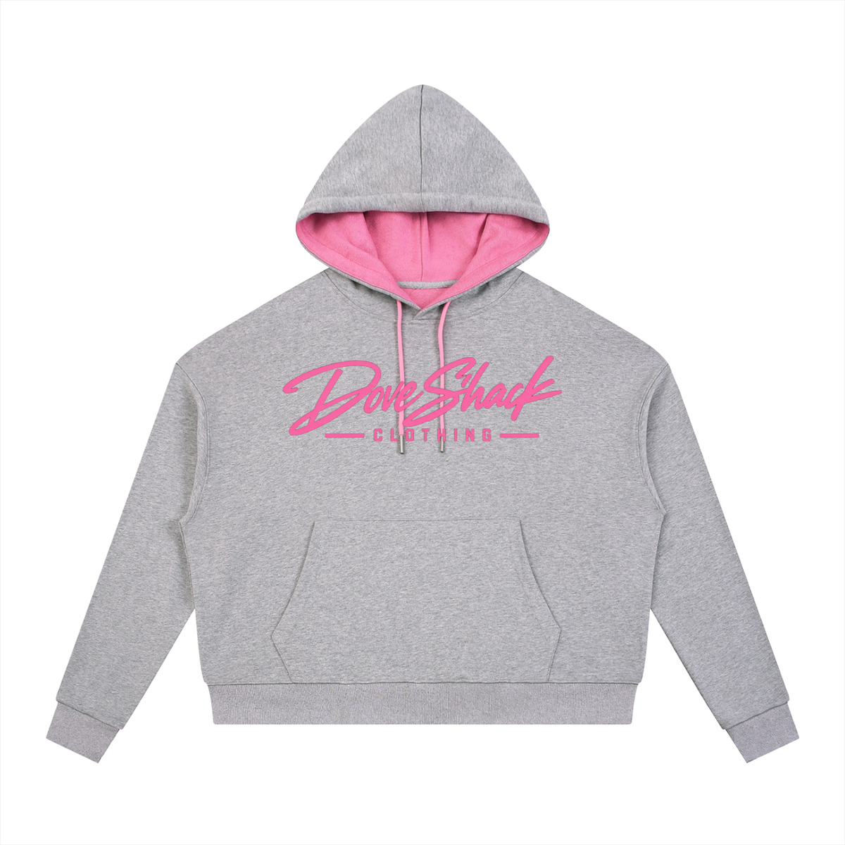 "Dove Shack Clothing" Casual Contrast Drawstring Hoodie