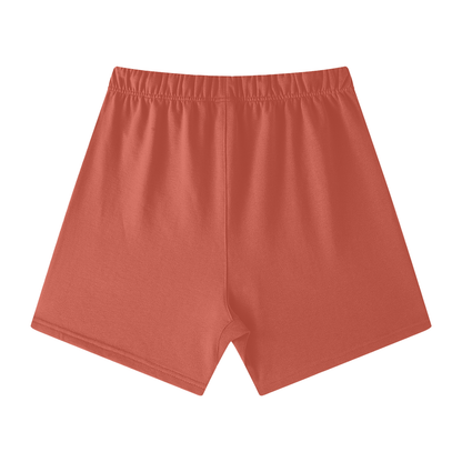 Duece the Dove Heavyweight Earth Tone Cotton Shorts