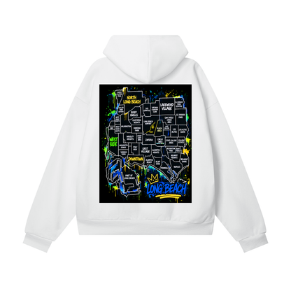 "Where U From" Super Heavyweight Hidden Pocket Hoodie