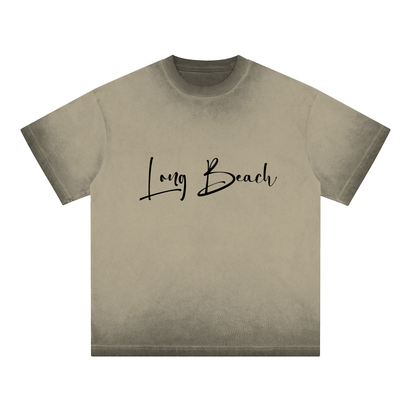 Long Beach Casual Wear - Reverse Dyed T-shirt