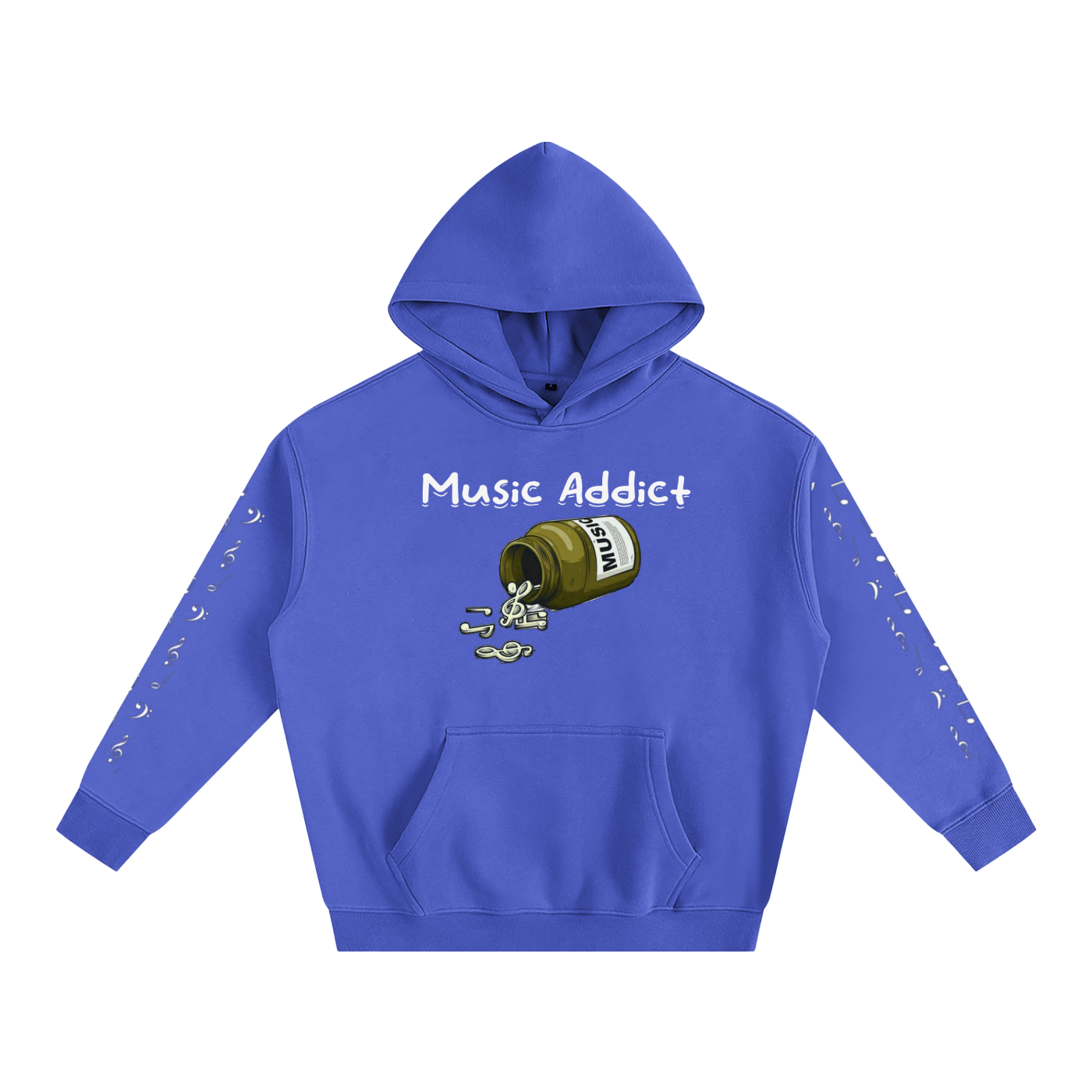 Music Addict - Fleeced Hoodie