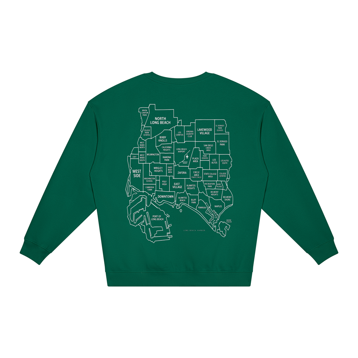 "Block 2 Block" Unisex Loose Crewneck Sweatshirt