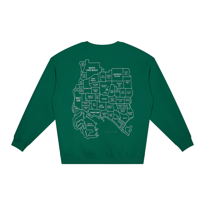 "Block 2 Block" Unisex Loose Crewneck Sweatshirt