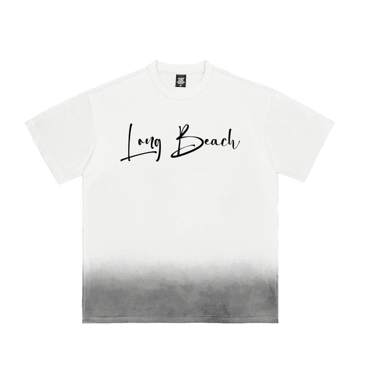 Long Beach Casual Wear - Sunfade Vintage Washed T-Shirt