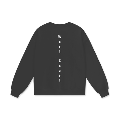"Parental Advisory" Heavyweight Drop Shoulder Sweatshirt