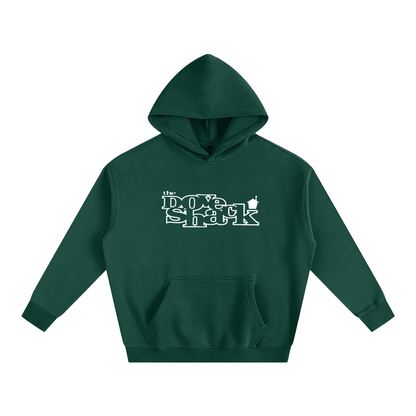 Original Summertime in the LBC Dove Shack Logo - Fleeced Hoodie
