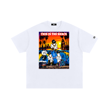 "Duece & The Crew" Unisex Oversized Poster T-Shirt
