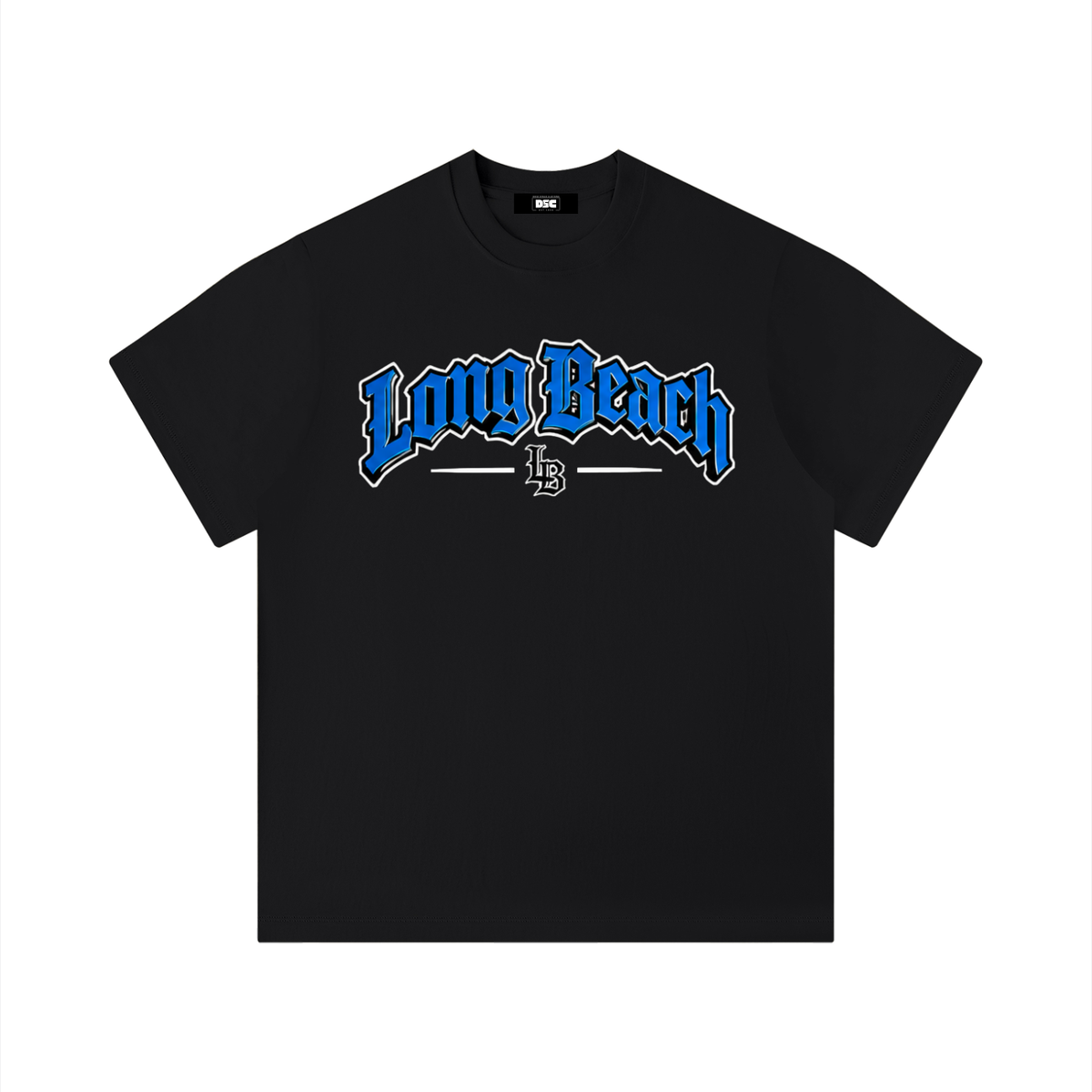 "City By The C" Blue logo Regular Fit T-Shirt