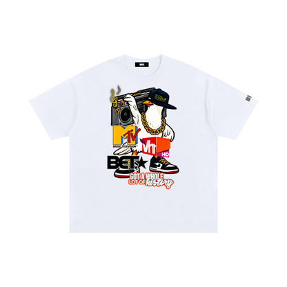 "Duece & The Crew" Unisex Oversized Poster T-Shirt