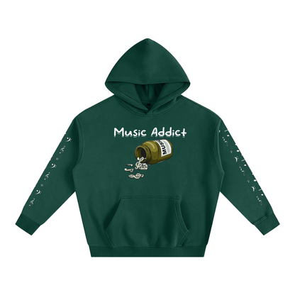 Music Addict - Fleeced Hoodie
