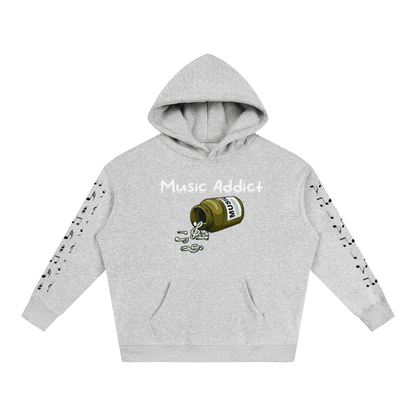Music Addict Fleeced Hoodie