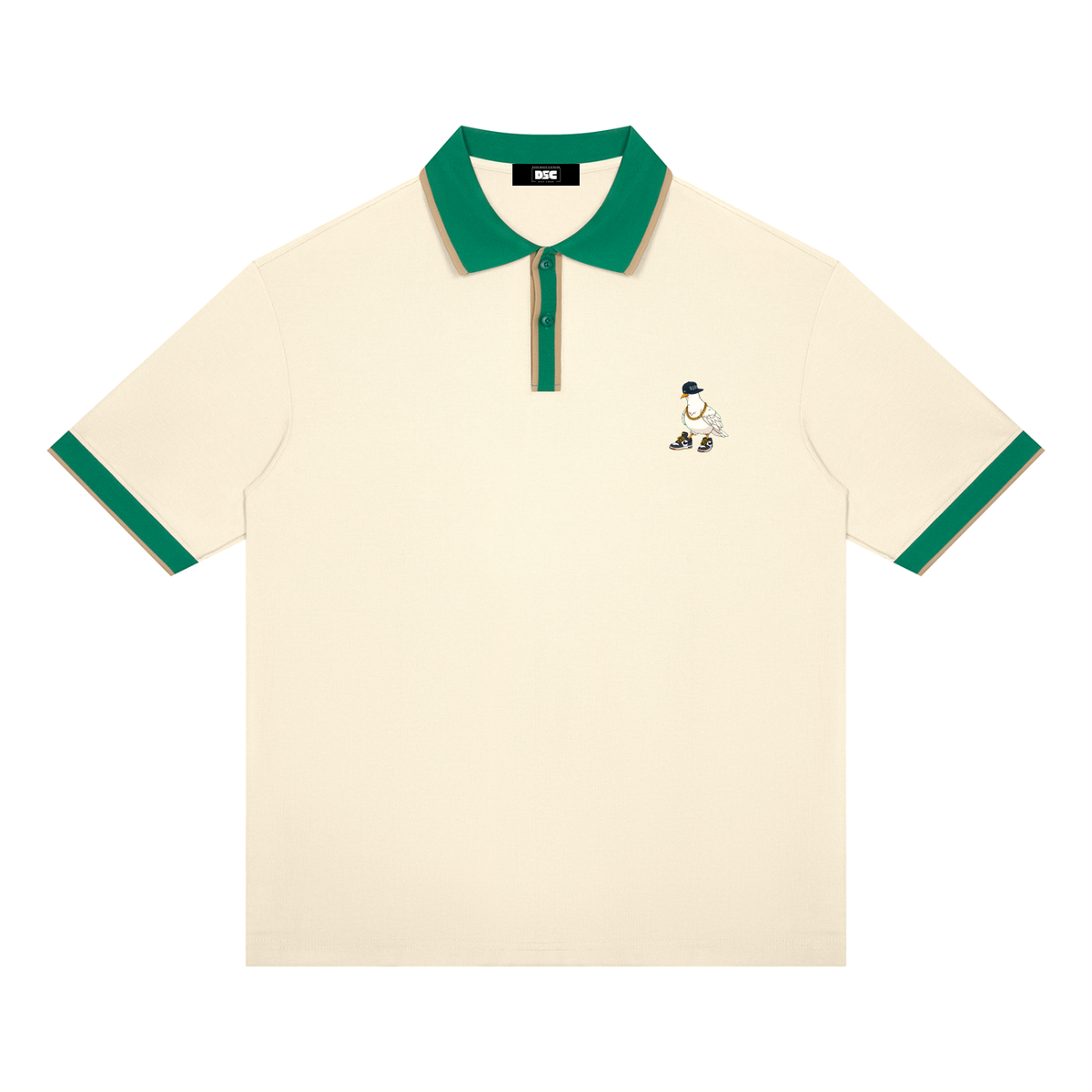 "Mascot Dove"  Polo Shirt
