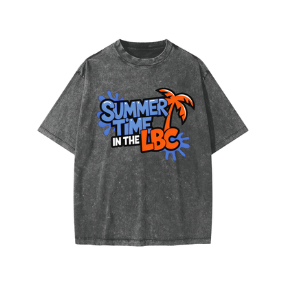 Summer Splash Snow Washed Kids' T-shirt