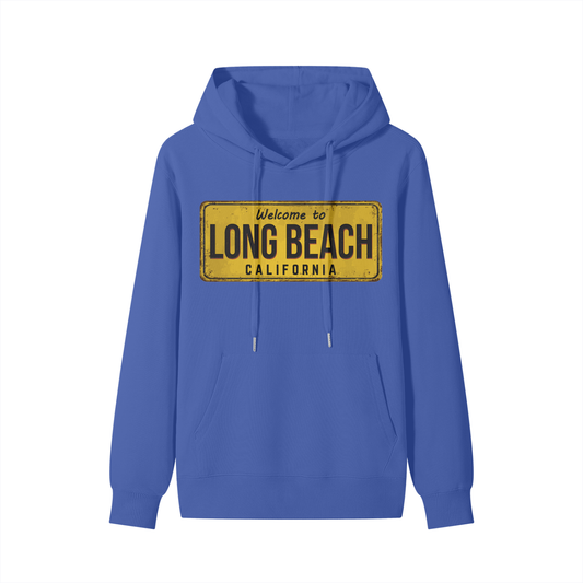 Welcome to Long Beach - Classic Cotton Hoodie - 300 GSM