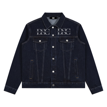 Unisex Vintage Wash Denim Jacket