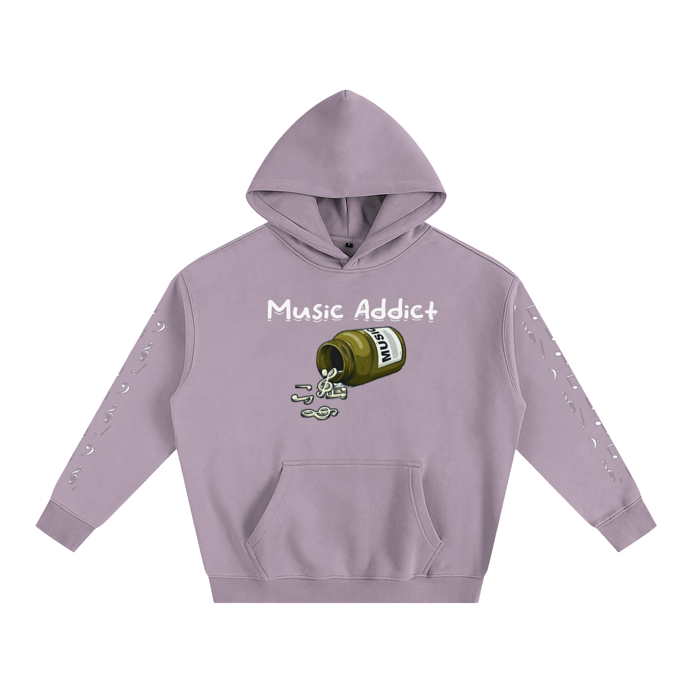 Music Addict - Fleeced Hoodie
