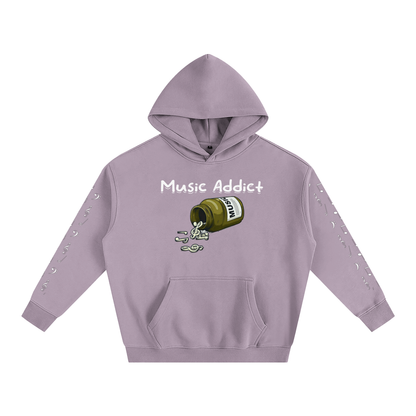 Music Addict - Fleeced Hoodie