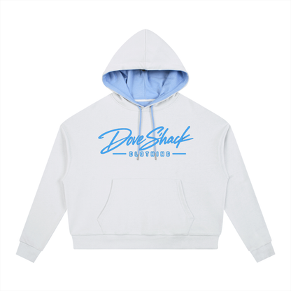 "Dove Shack Clothing" Casual Contrast Drawstring Hoodie