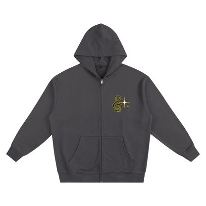 Homage to Hollywood - Heavyweight Zip-up Hoodie