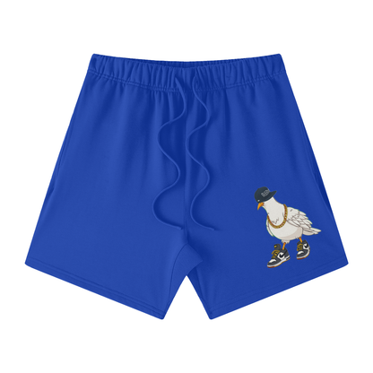 Duece the Dove Heavyweight Earth Tone Cotton Shorts
