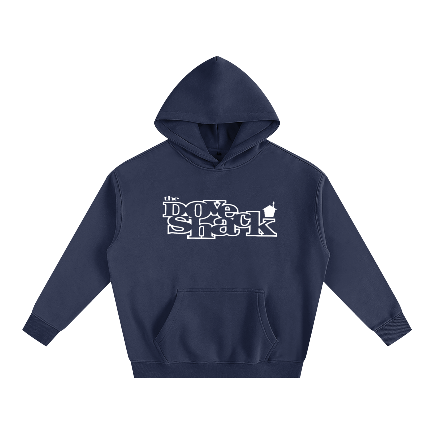 Original Summertime in the LBC Dove Shack Logo - Fleeced Hoodie