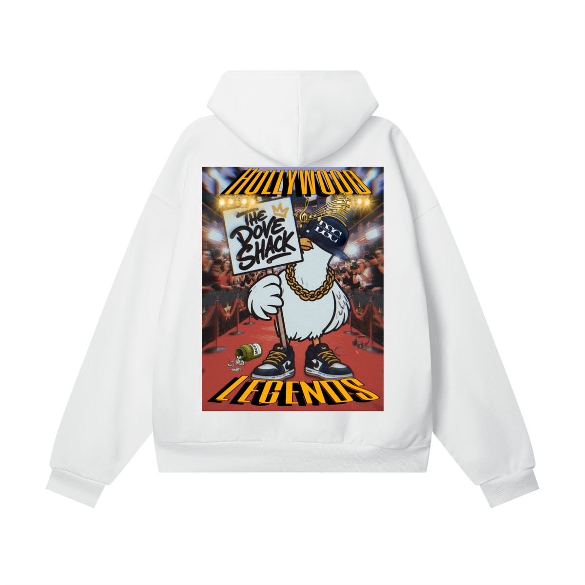 "Duece & The Crew" Poster Super Heavyweight Fleece Hoodie