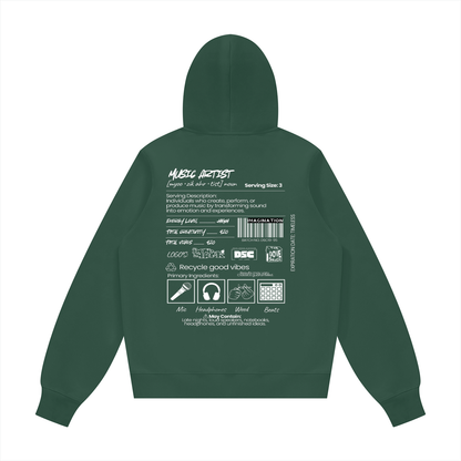 "Artist Ingredients" Unisex Fleece Hoodie
