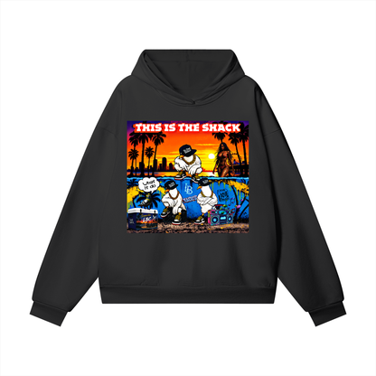 "Duece & The Crew" Poster Super Heavyweight Fleece Hoodie