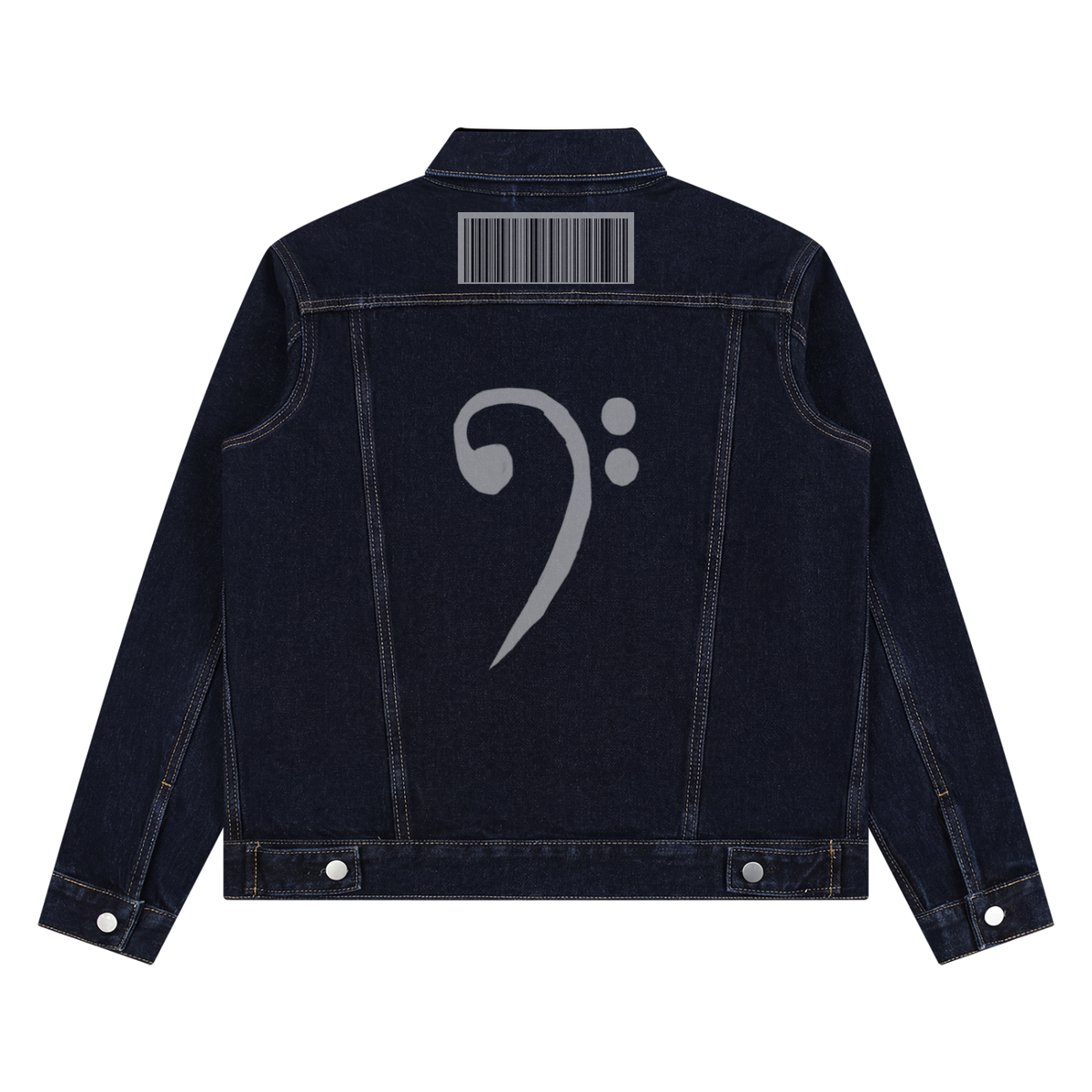 Unisex Vintage Wash Denim Jacket