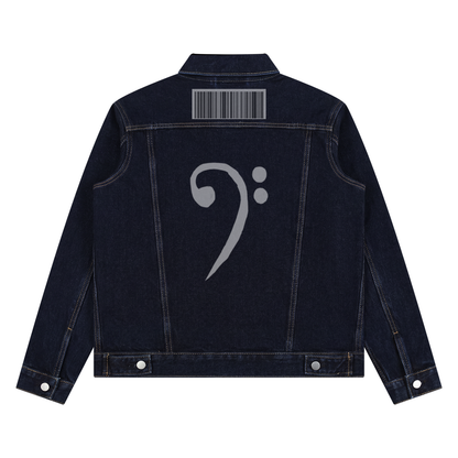 Unisex Vintage Wash Denim Jacket