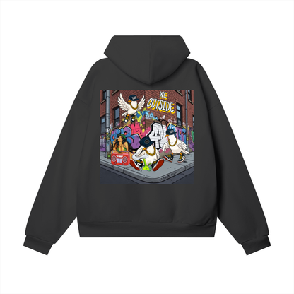 "Duece & The Crew" Poster Super Heavyweight Fleece Hoodie