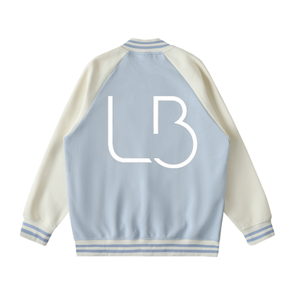 Long Beach Casual Wear - Two Tone Raglan Sleeve Varsity Jacket