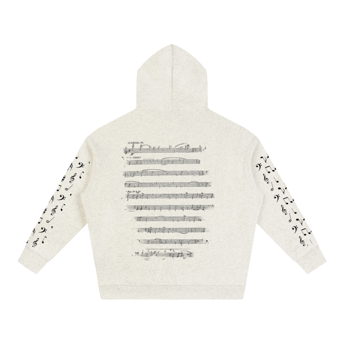 Music Addict Fleeced Hoodie