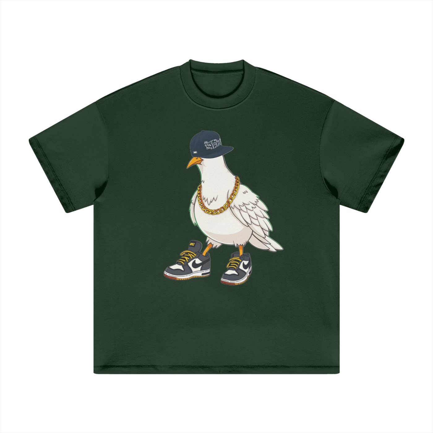 Duece the Dove Heavyweight Earth Tone T-Shirt