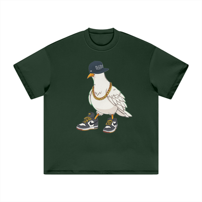Duece the Dove Heavyweight Earth Tone T-Shirt