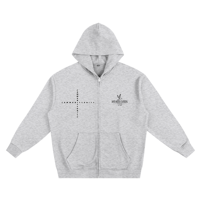 Peace & Unity - Heavyweight Zip-up Hoodie