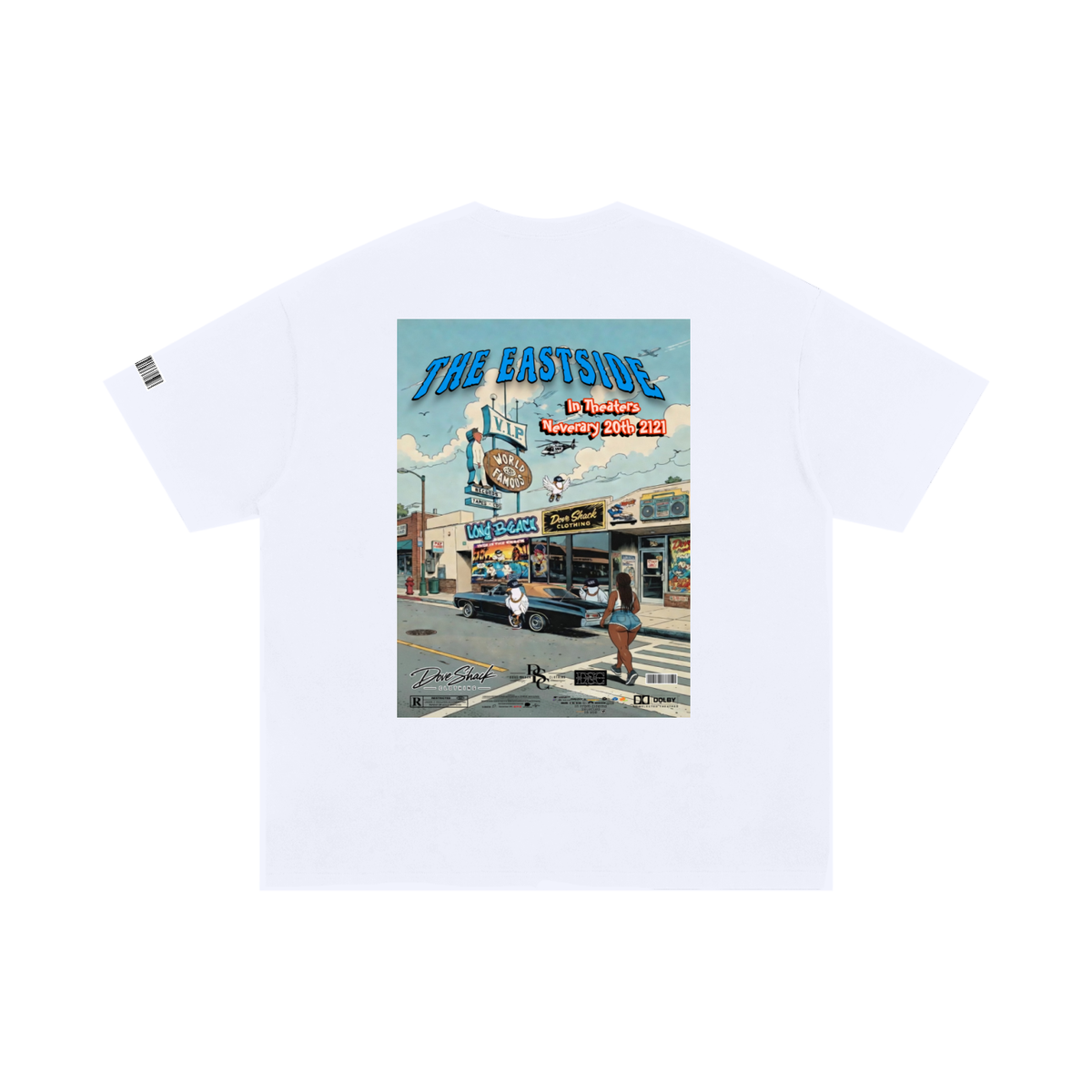 "Duece & The Crew" Unisex Oversized Poster T-Shirt