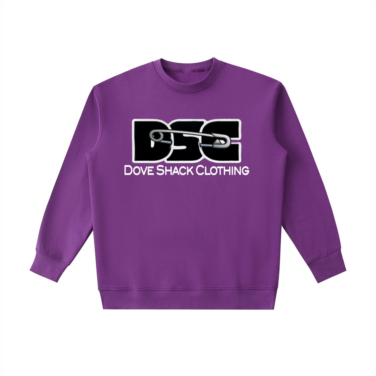 Dove Shack Clothing Logo Essential Heavyweight Crewneck Sweatshirt