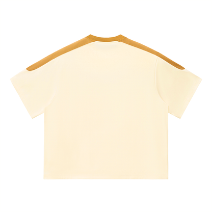 "Dove Shack Clothing" Unisex Color Block Oversized T-Shirt