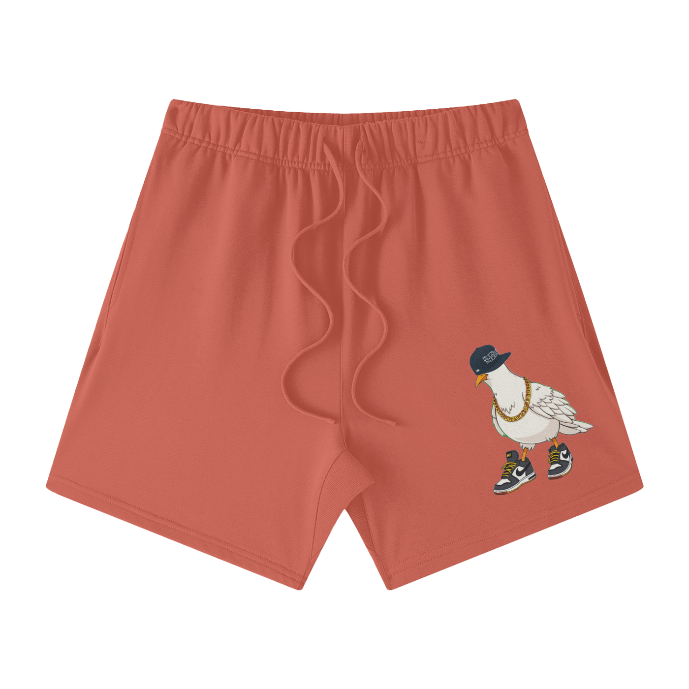 Duece the Dove Heavyweight Earth Tone Cotton Shorts