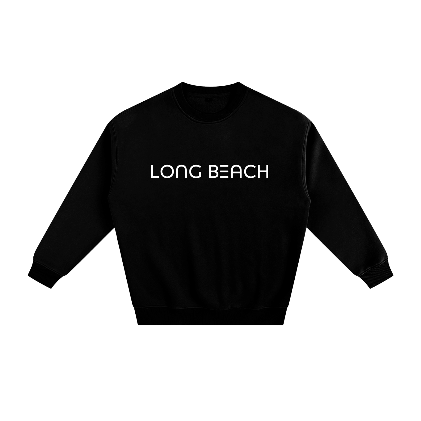 Long Beach Casual Wear - Fleeced Sweatshirt