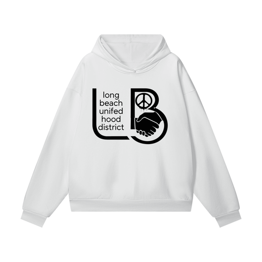 Peace & Unity On the Map | Heavyweight Fleece Hoodie