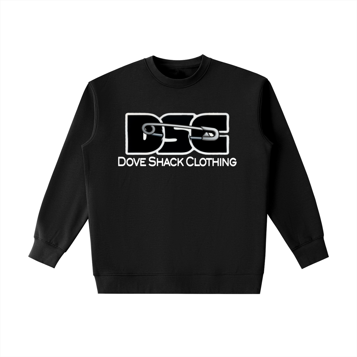 Dove Shack Clothing Logo Essential Heavyweight Crewneck Sweatshirt