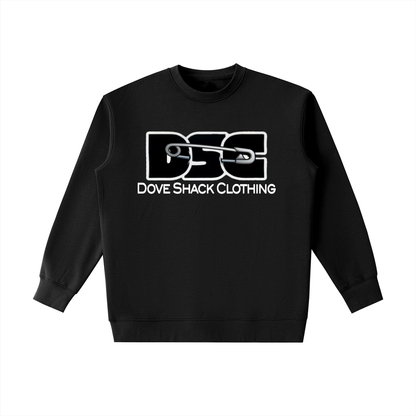 Dove Shack Clothing Logo Essential Heavyweight Crewneck Sweatshirt