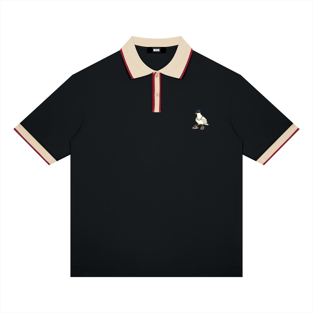 "Mascot Dove"  Polo Shirt
