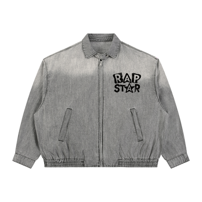 "Rap Sar"  Vintage Denim Jacket